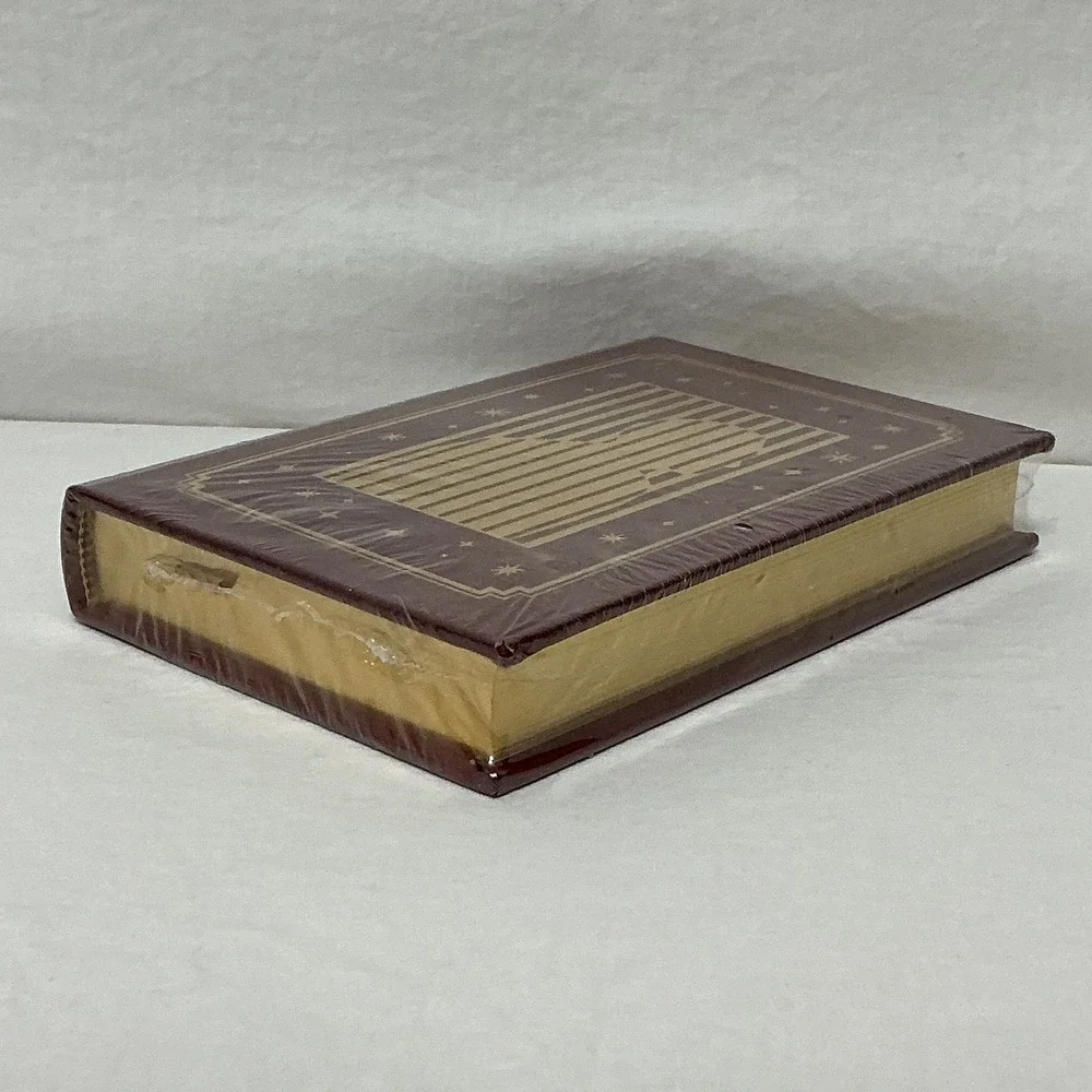 Signed First Edition Easton Press Harm Brian W. Aldiss Maroon Leather New Sealed